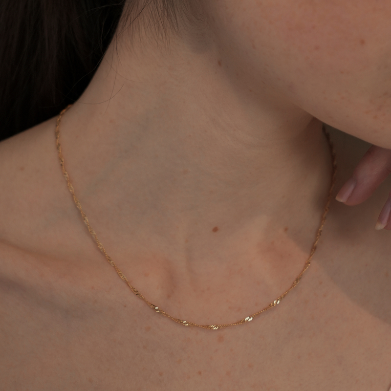 Chérie（シェリー）の「sparkle chain necklace（Accessories）」