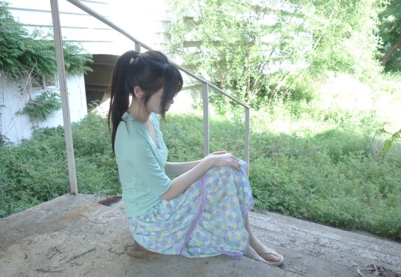 lilac skirt