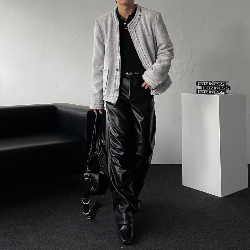 YM Division Leather Pants (S ~ L)