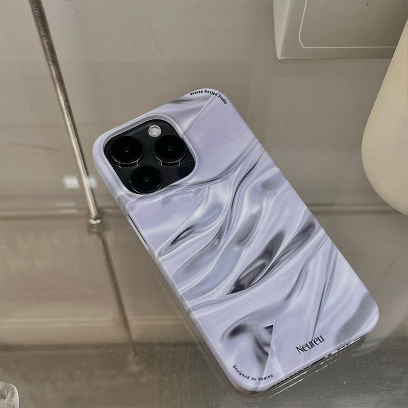 Silver Metal Case (Slim Hard)