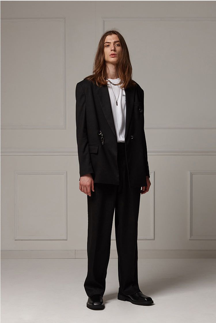 Buckle suit jacket