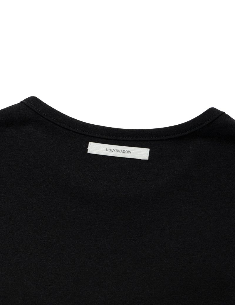RIBBON T-SHIRT(BLACK)