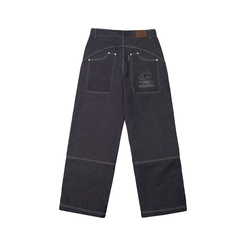 RAW DENIM CARPENTER PANTS [BLUE]