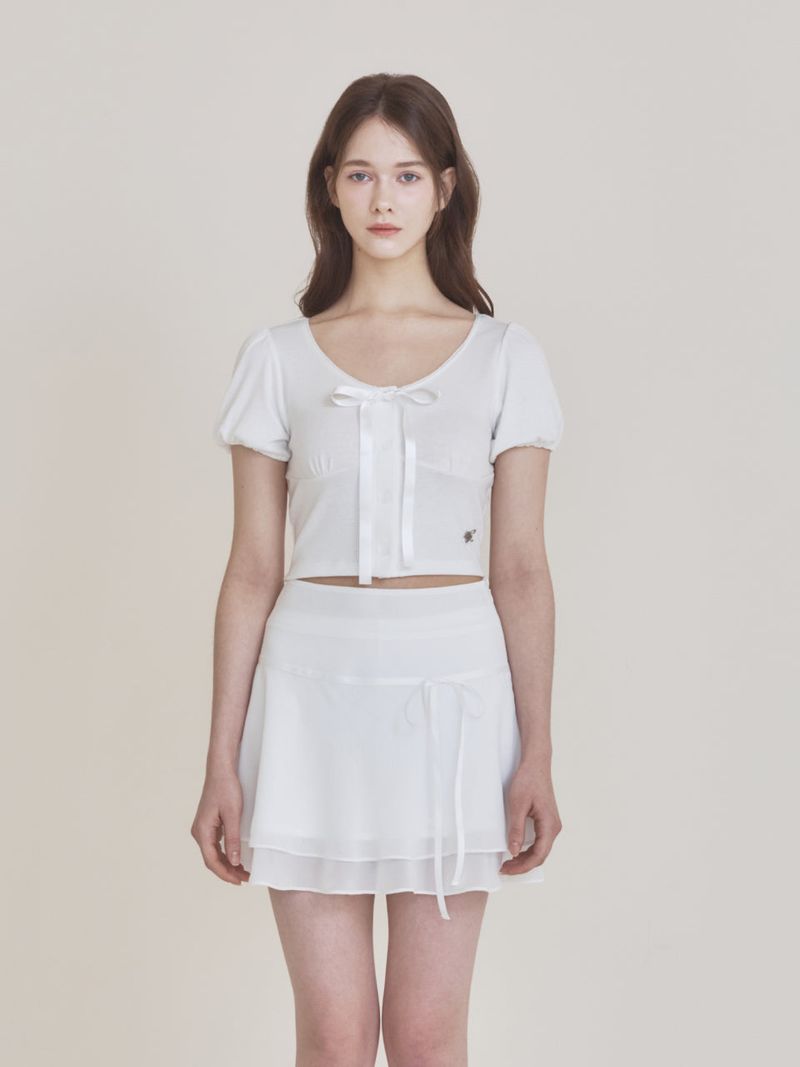 Not your rose（ノットユアローズ）の「Angel top (Ivory)（Tops）」