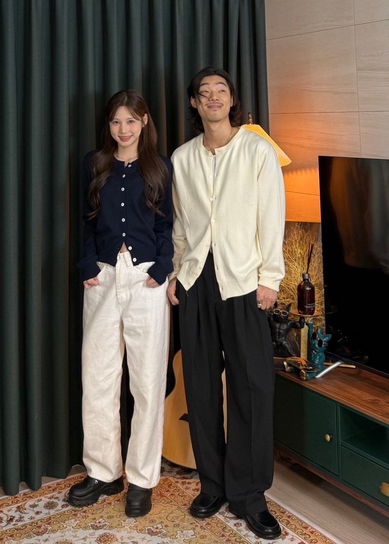 Three-Tuck Back Banding Slacks  3COLOR