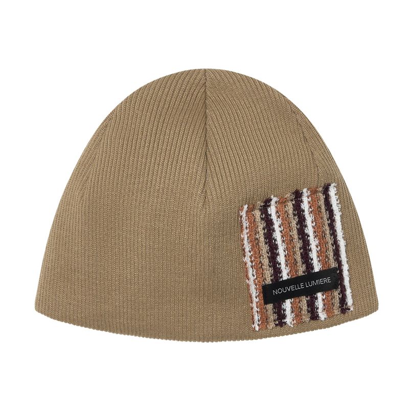 Nouvelle Lumiere(ヌヴェルルミエール)の「Akiv Beanie Beige(Hats)」