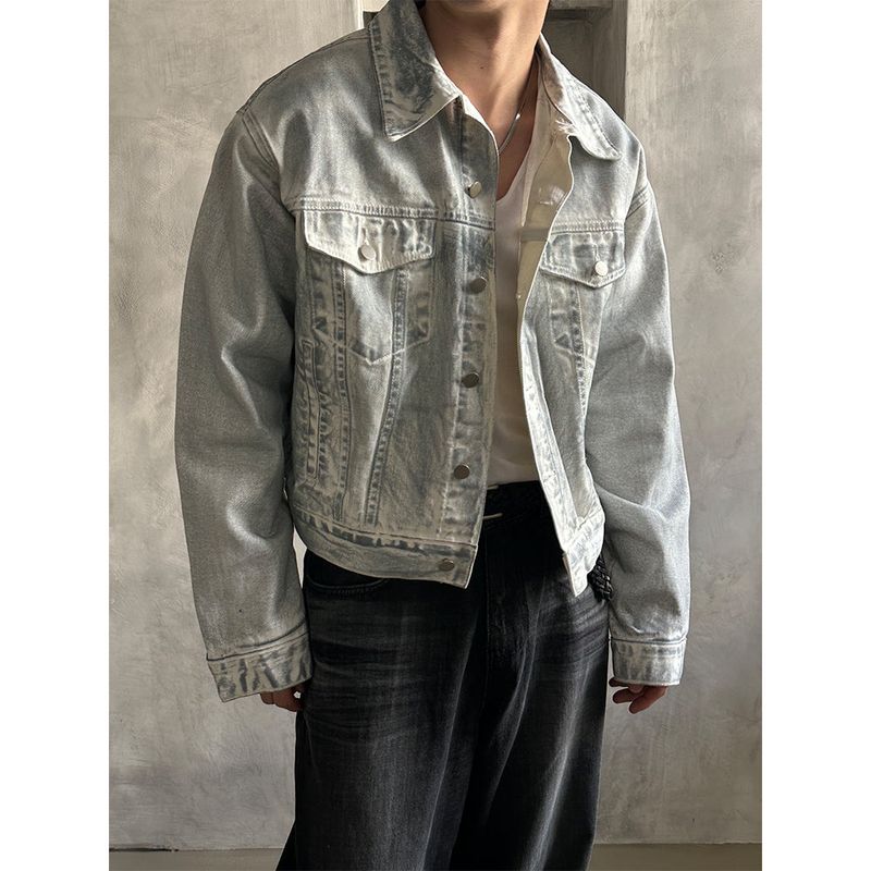 LAURANT（ロラン）の「[PROMOTION] ウォッシングデニムトラッカージャケット (4color)（ジャケット/アウター）」