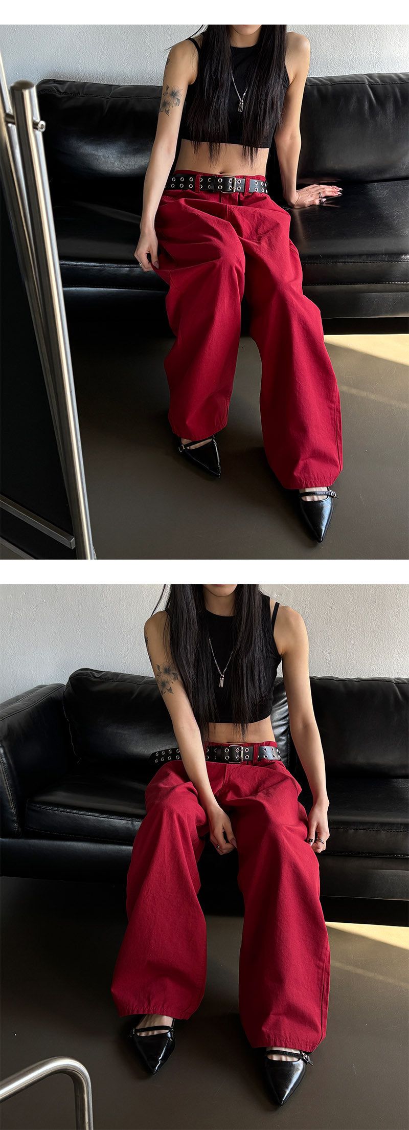 [S/S] Crop round neck sleeveless(5color)