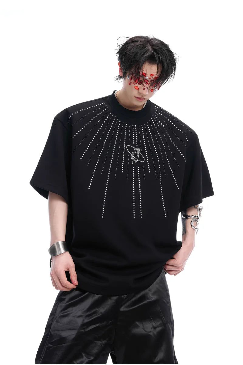 Argue Cultureの「Allover Rhinestone Graphic Tee(Tops)」