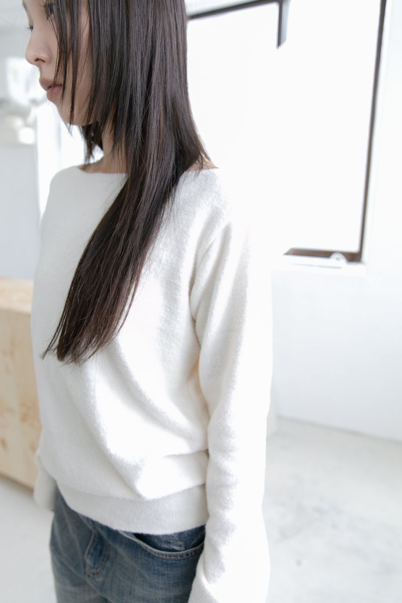 pastel boat-neck knit(4colors)
