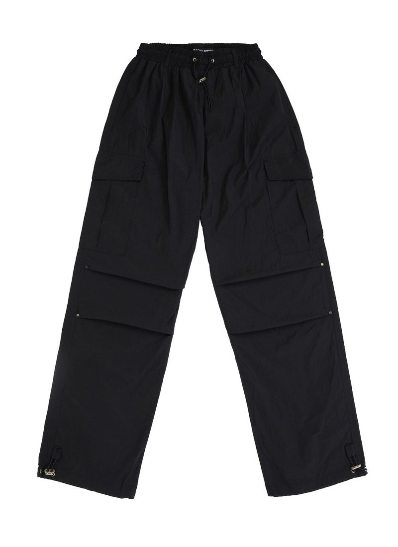 VOLUME CARGO PANTS_BLACK