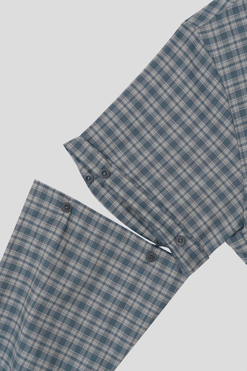 Lan Checked Layered Jumper