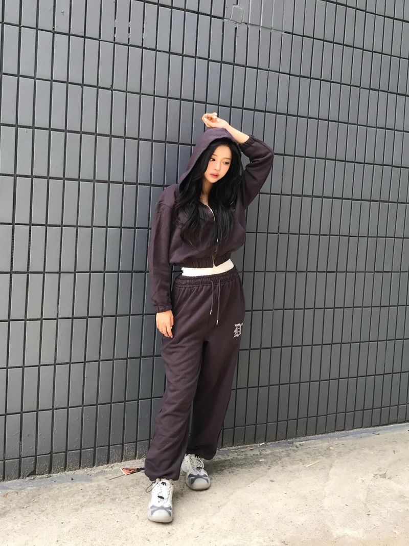 Taro set up hood zip up