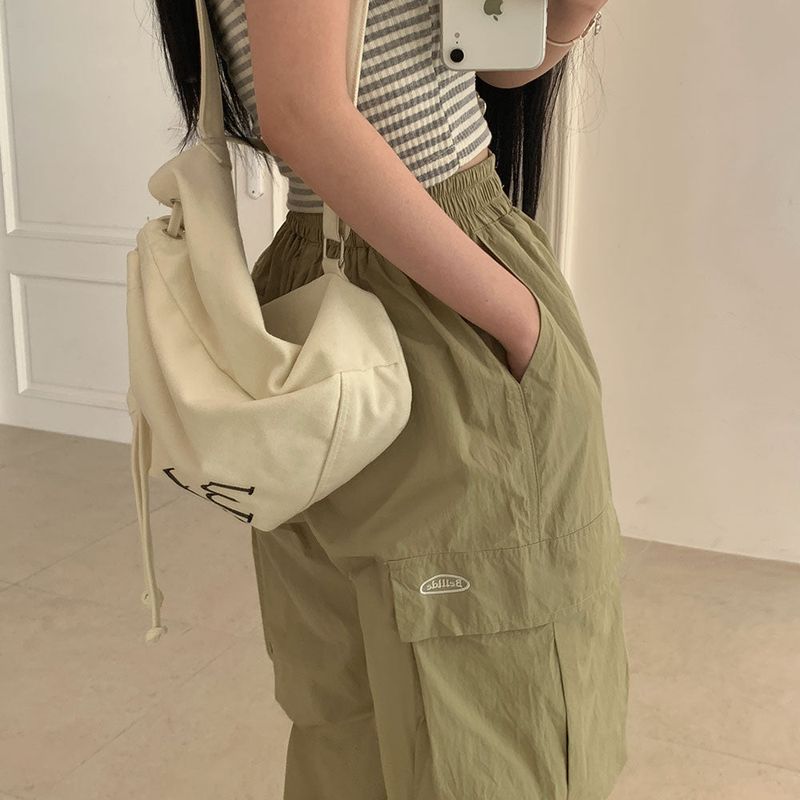  [Short, Long / Two-Way] PARASUIT STRING CARGO PANTS