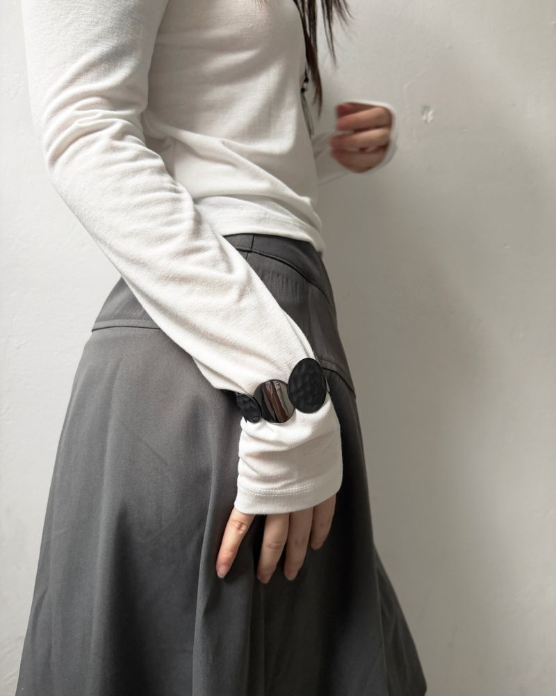 Polka Dot Noir Bracelet