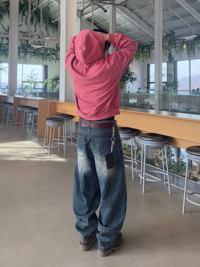 Prine Cut Curved Denim (No.840)