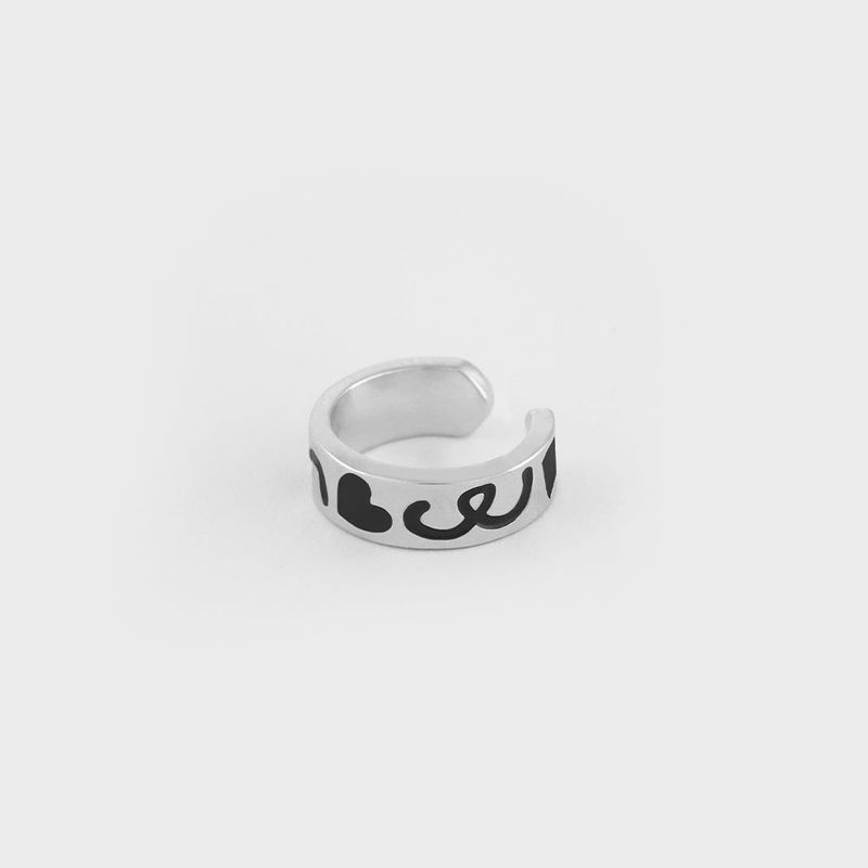 DOODLE EARCUFF(3mm) SILVER925