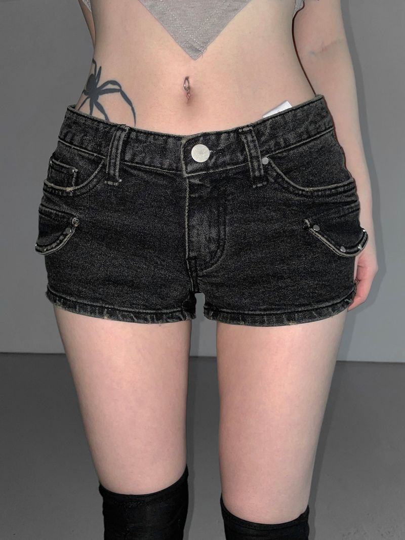 micro vintage cargo shorts