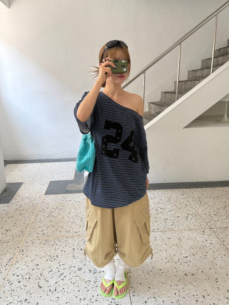 star 24 stripe T