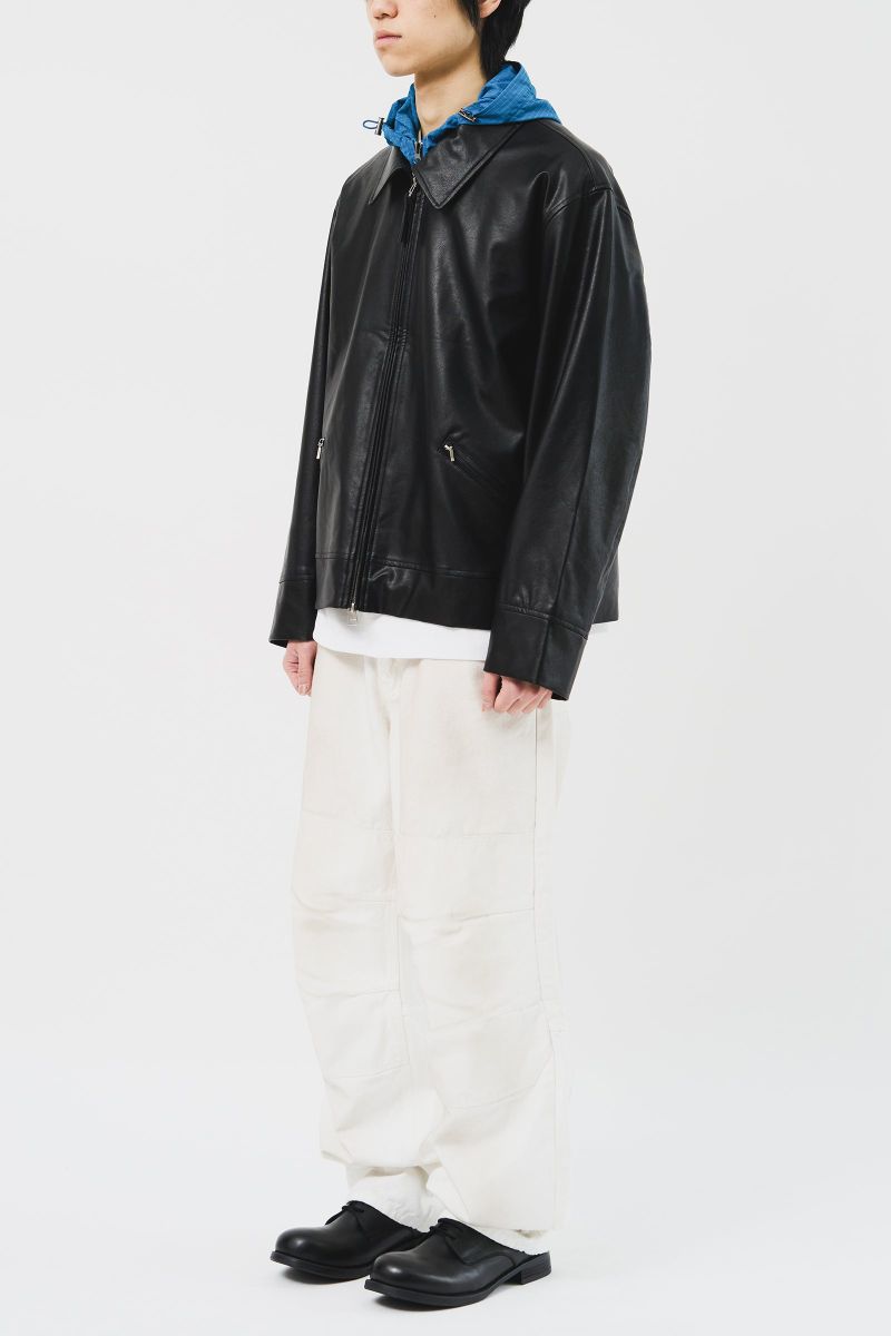 Storm Leather Zip Jacket
