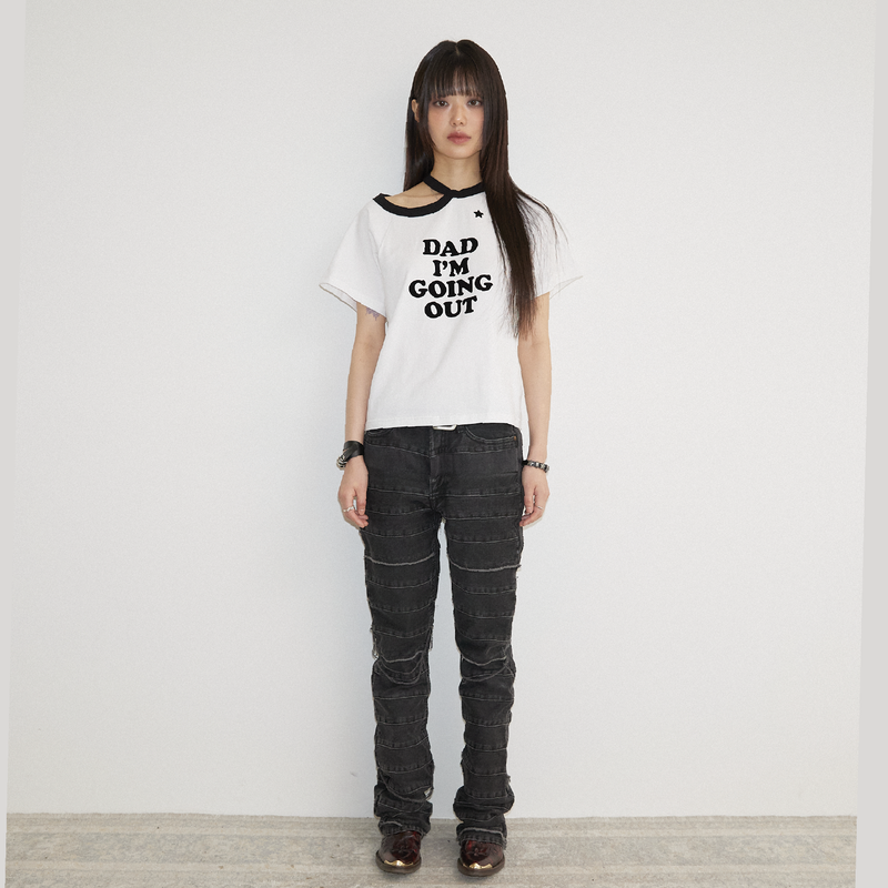 LINGER DADY T-SHIRT BLACK
