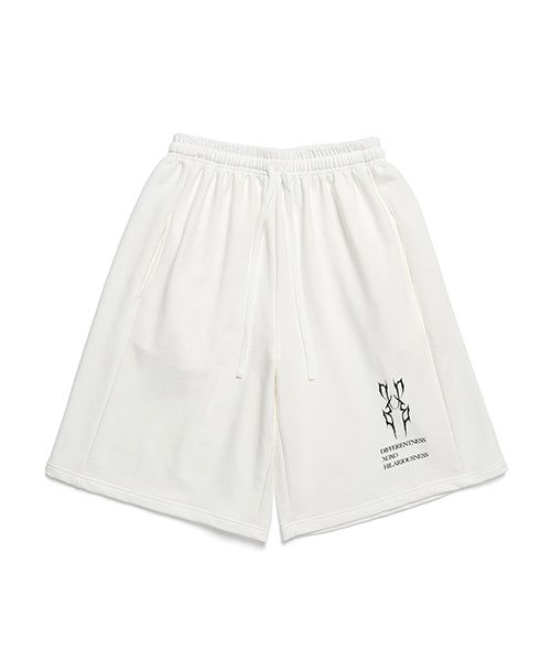 THUNDER LABEL PRINTING HALF PANTS