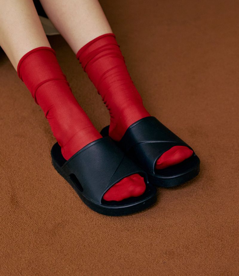 Sunday Afternoon Slippers - Midnight Black