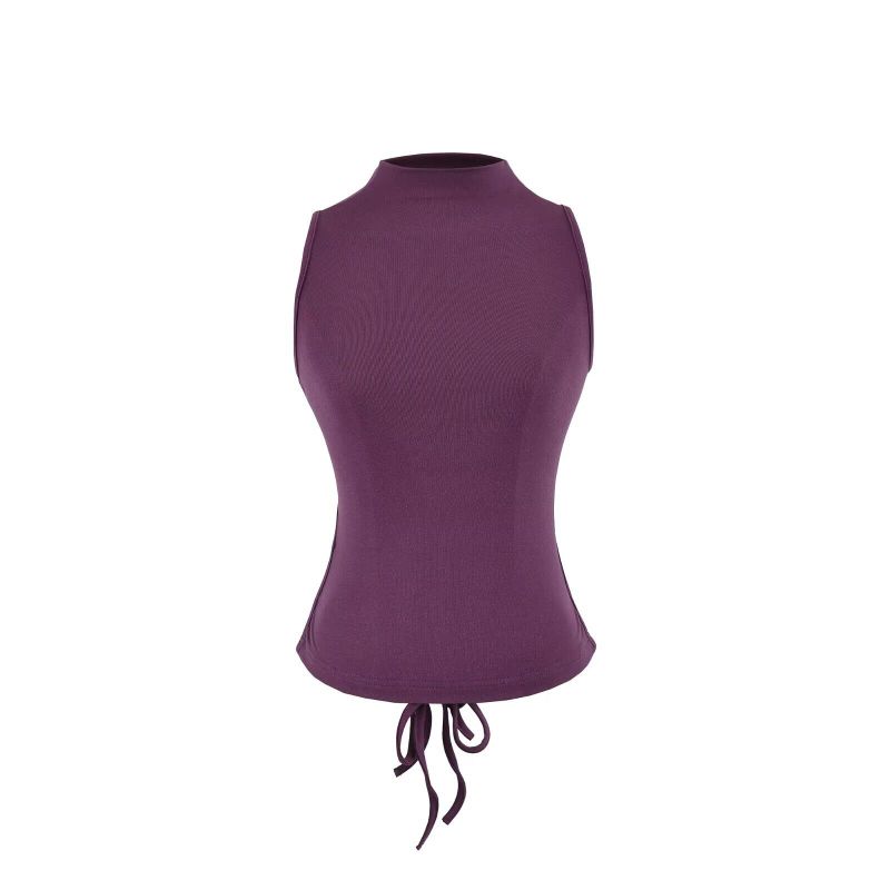 Leona Mock Neck Sleeveless