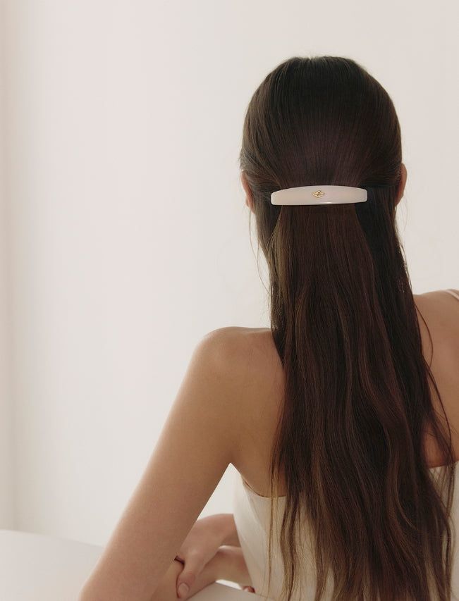 hyeres lor（イエール・ロール）の「26SS★ Colombe d'Or Cellulose Hair Pin（Hair Accessories）」