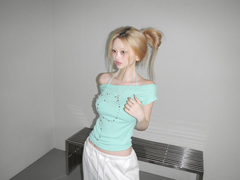 nine boatneck top(3 color)