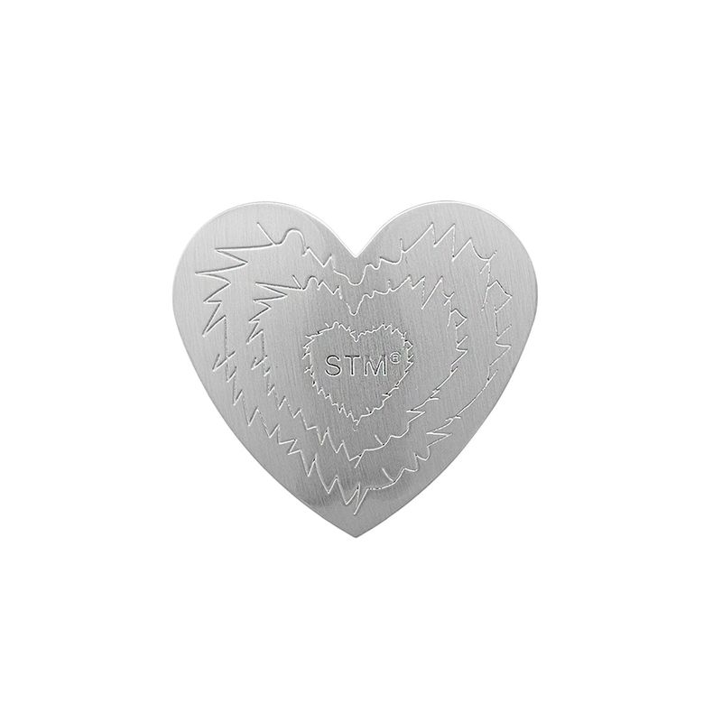 NO.439 [SILVER] HEART SHIELD HAIR PIN