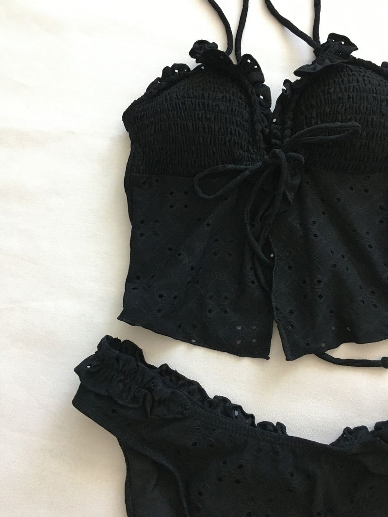Punching Ribbon Bikini (2 colors)