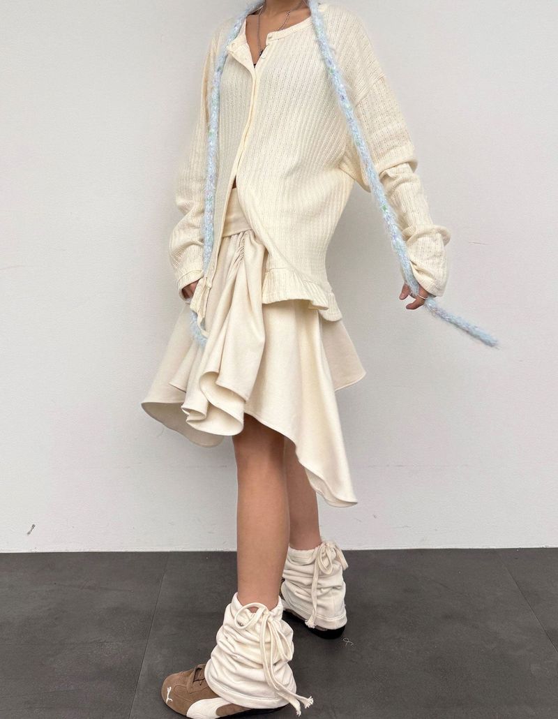 WARMER SKIRT IN CREAM