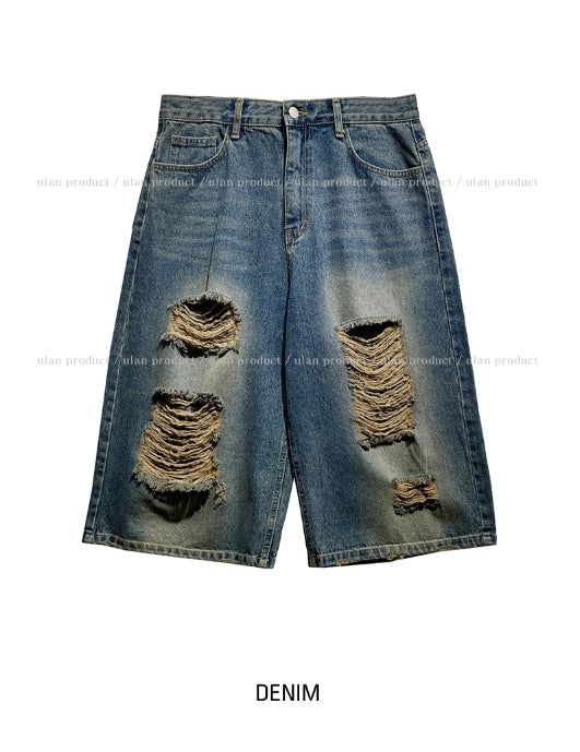 Rita Damage Maxi Bermuda Pants