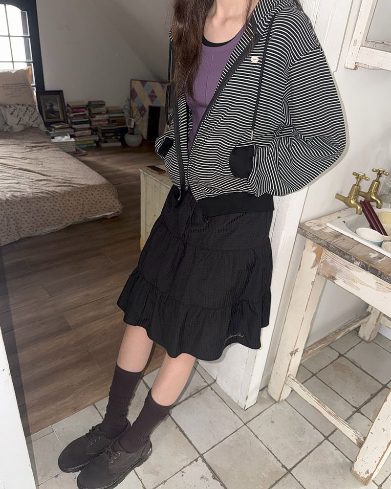 [ORIGINAL] Clover Stripe Hood Zip-Up