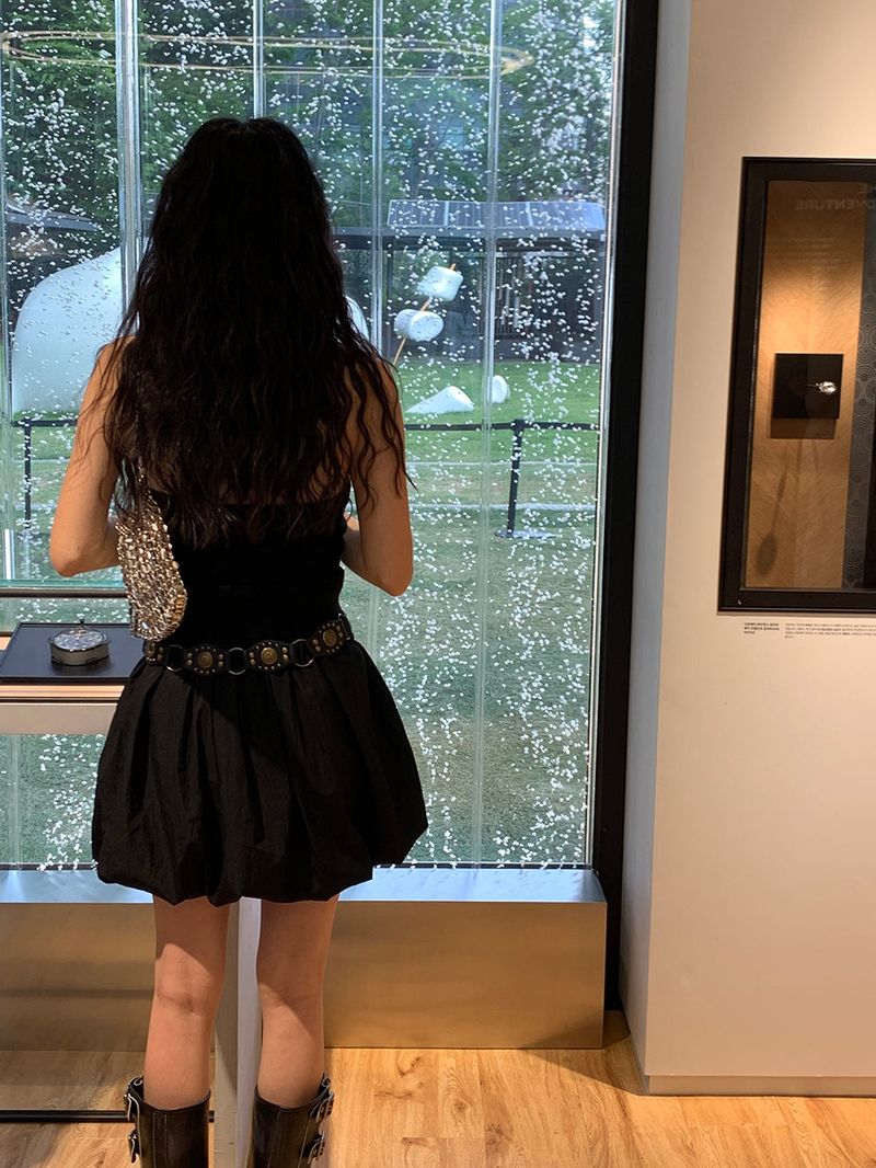 [MADE] VITO PUMPKIN MINI SKIRT