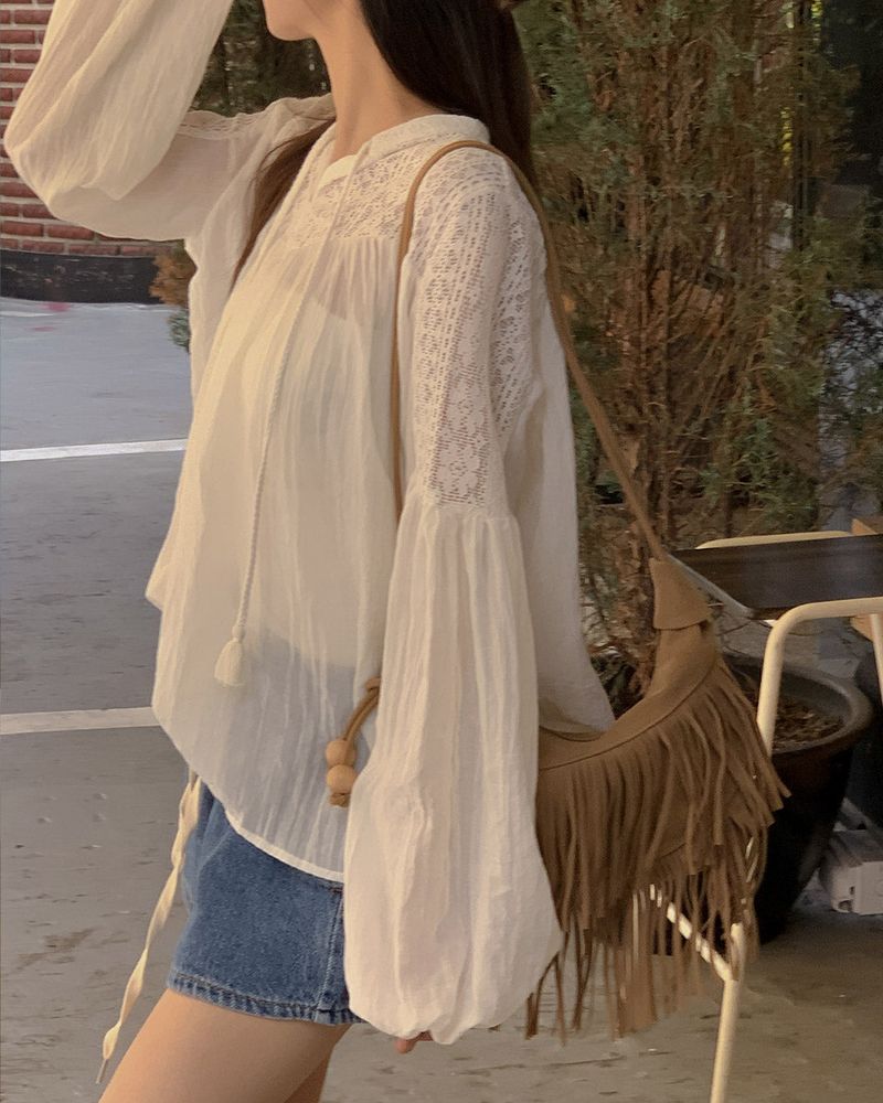 Pebbe Western Fringe Shoulder Bag