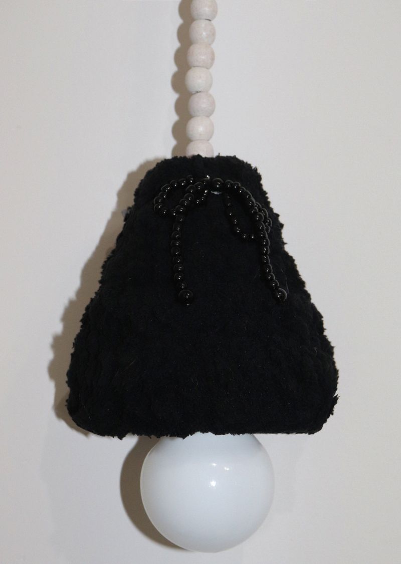 black soft ribbon light