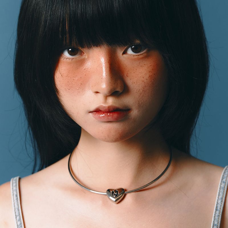 Usuall Bangle Chain Necklace