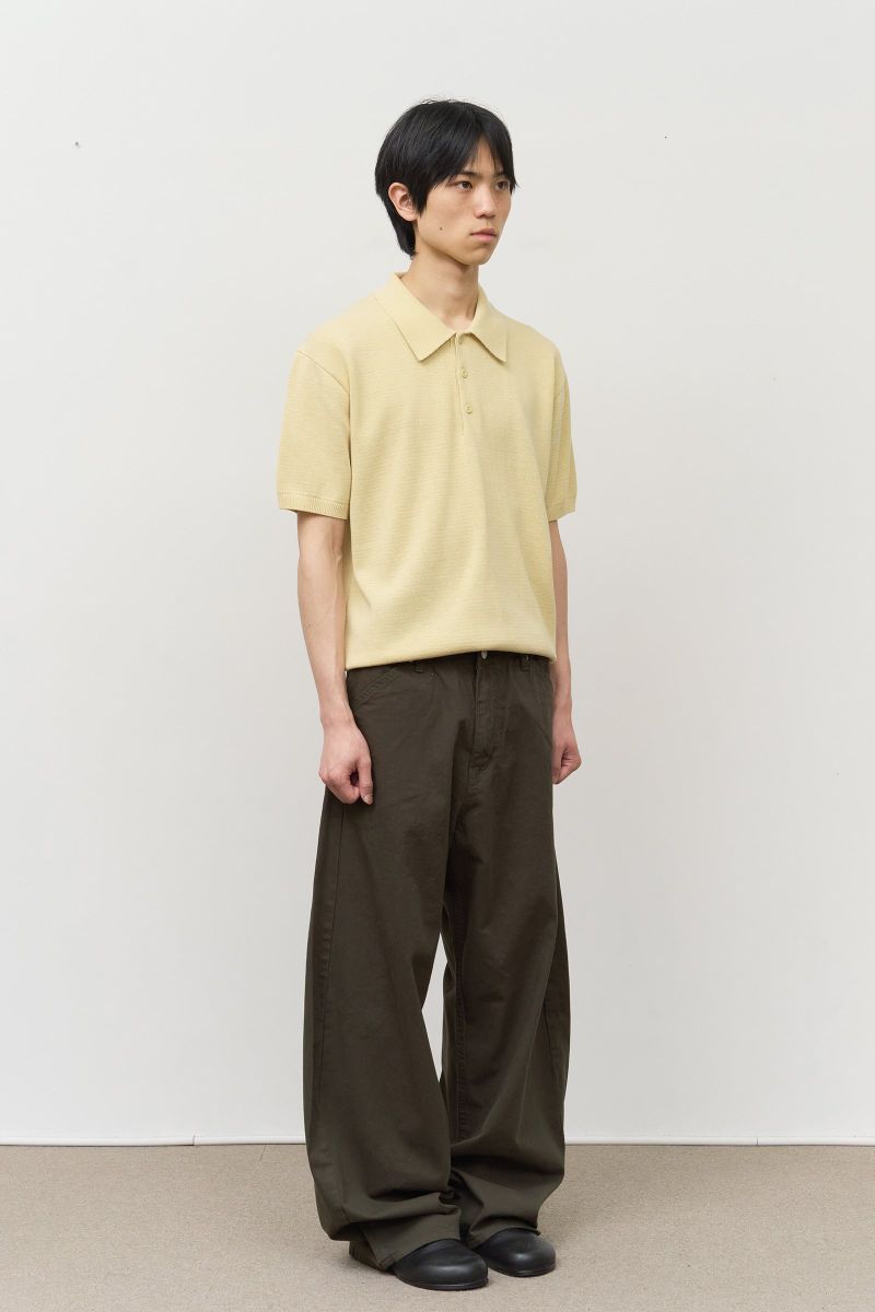 Matthew Button Collar Knit