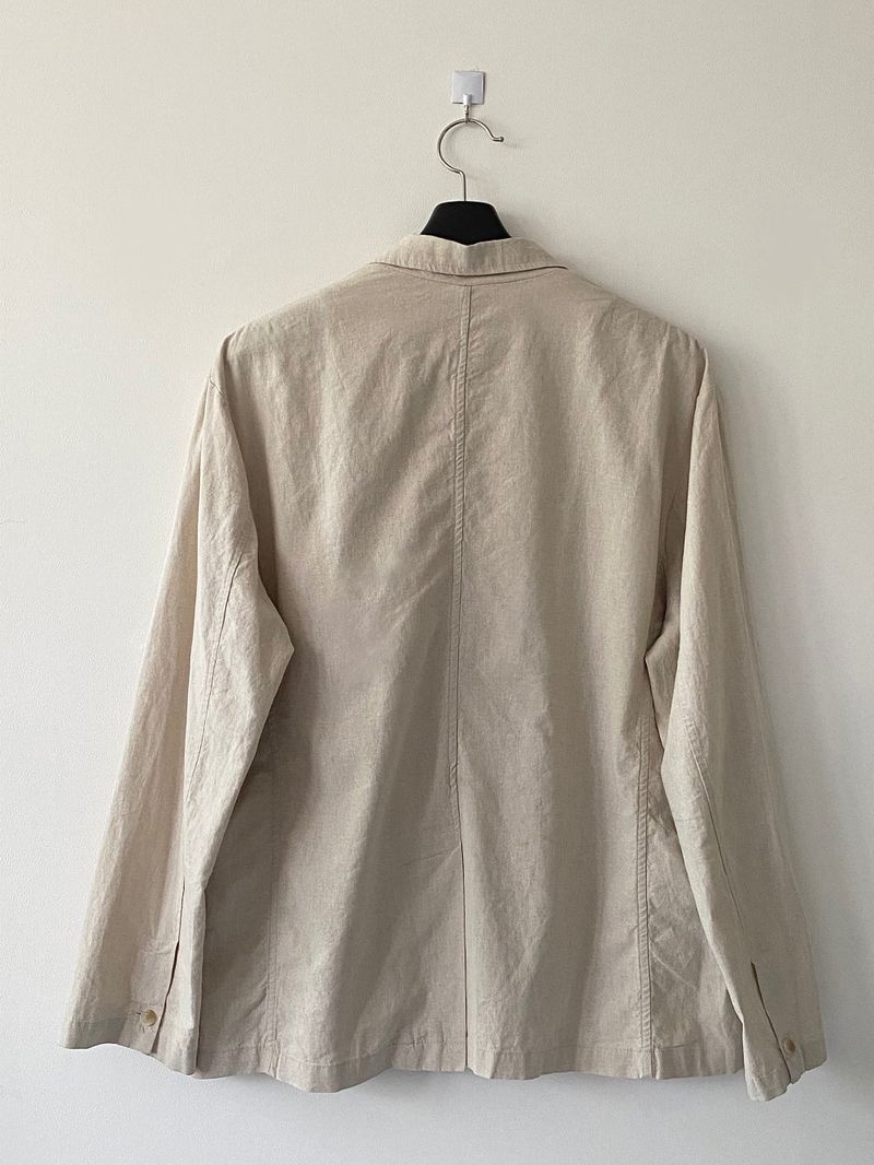 Basic Linen set up blazer jk