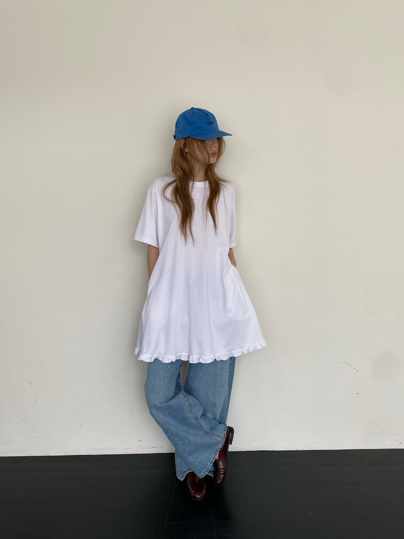 another language(アナザーランゲージ)の「cotton frii dress (Dresses)」