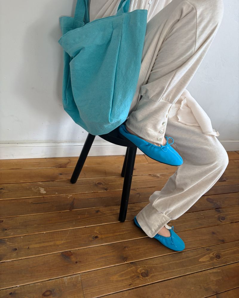 ribbon ballet flat