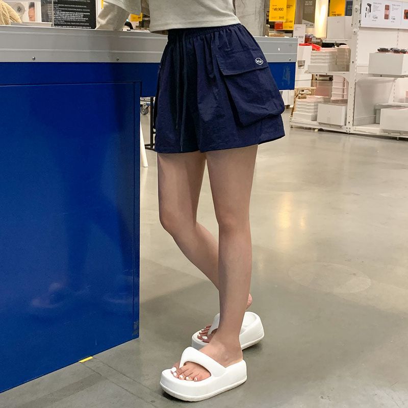 [BELLIDE MADE/2 size] biscuit cargo shorts