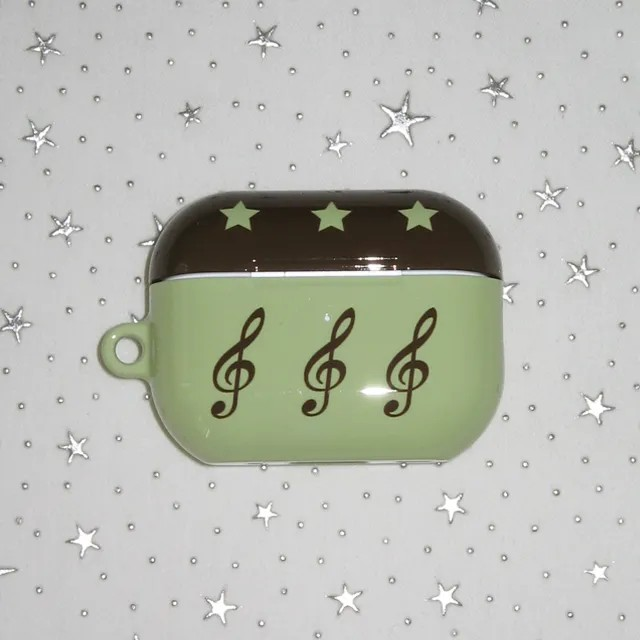 Music Green tea matcha Gloss AirPod Case