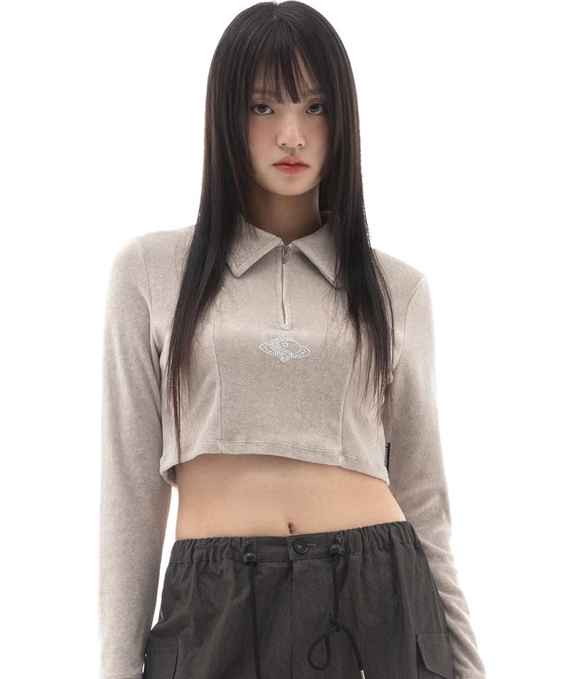 PLASMASPHERE（プラズマスフィア）の「WORLD T-SHIRT IN BEIGE（Tops）」