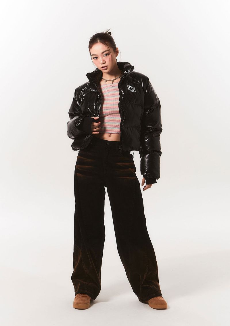 high beam puffer jk - black