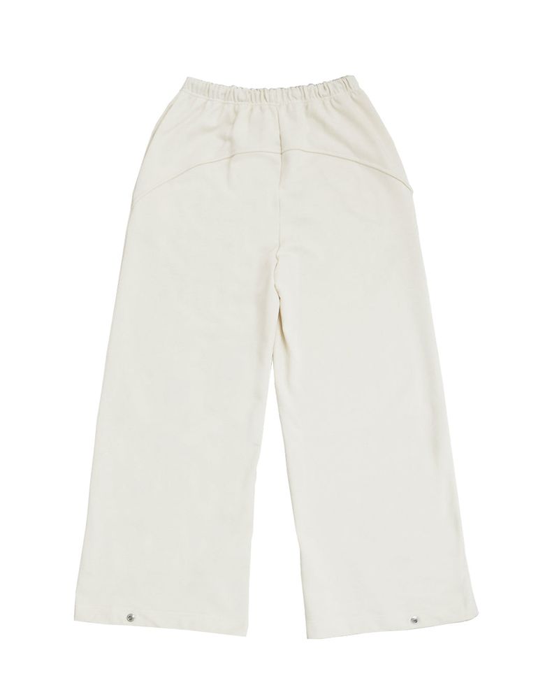Snap curve sewat pants / butter