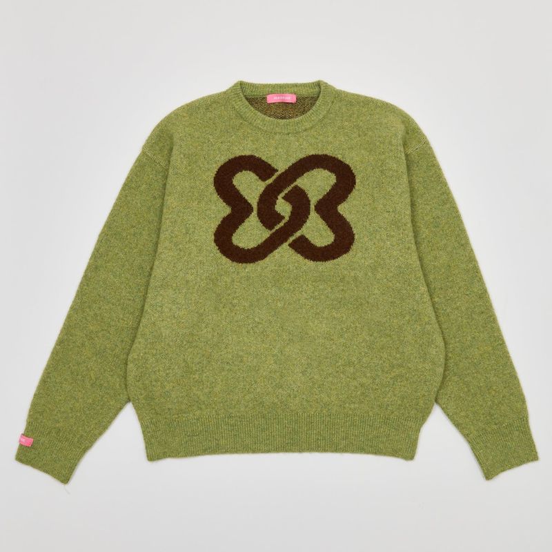 MP SYMBOL KNIT GREEN