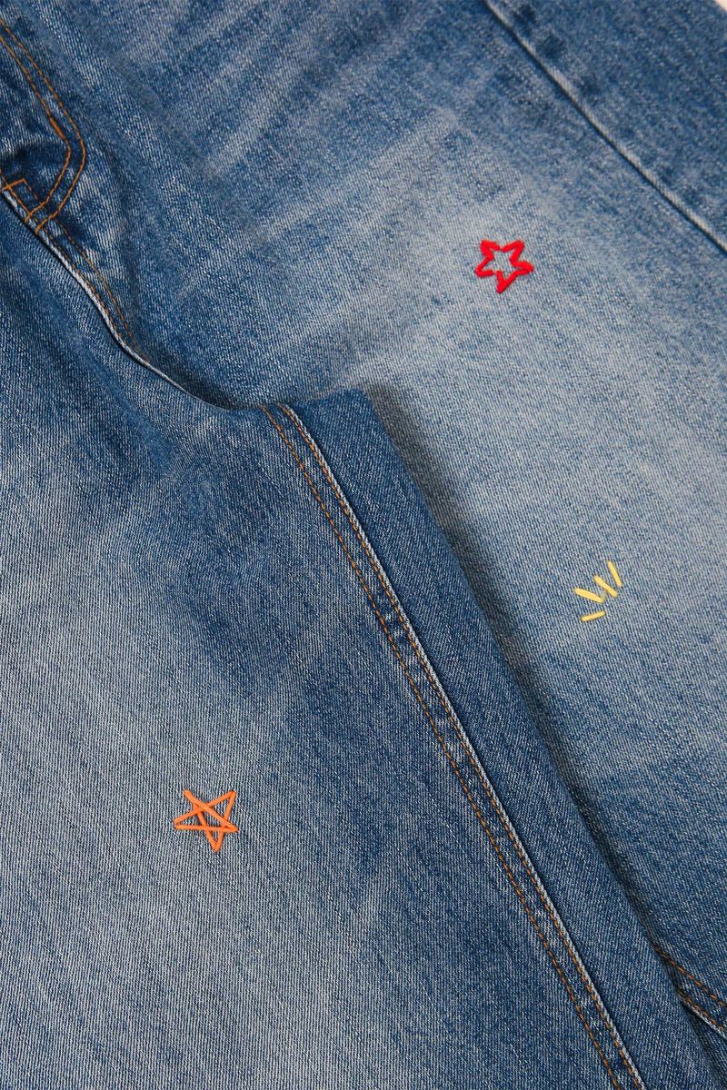 Fizzy Pop Stitch Denim Pants